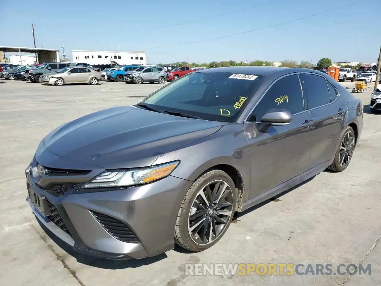 2 Photograph of a damaged car 4T1B61HK5KU710828 TOYOTA CAMRY 2019