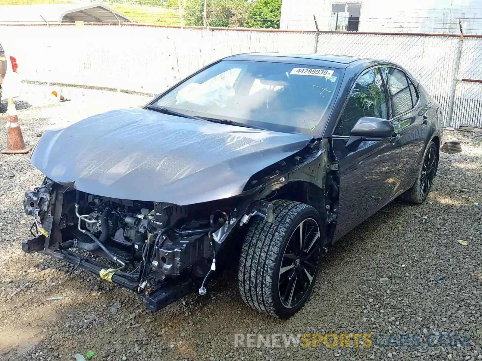 2 Photograph of a damaged car 4T1B61HK5KU730934 TOYOTA CAMRY 2019