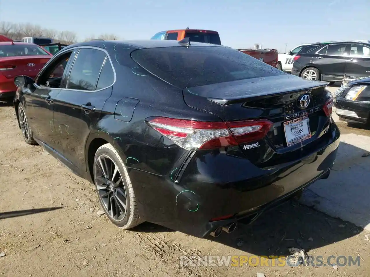 3 Photograph of a damaged car 4T1B61HK5KU761729 TOYOTA CAMRY 2019