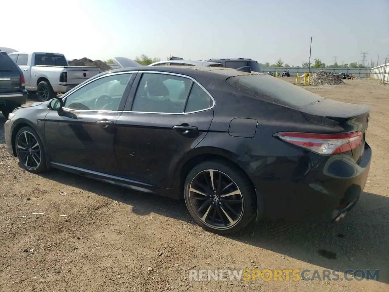2 Photograph of a damaged car 4T1B61HK5KU782029 TOYOTA CAMRY 2019