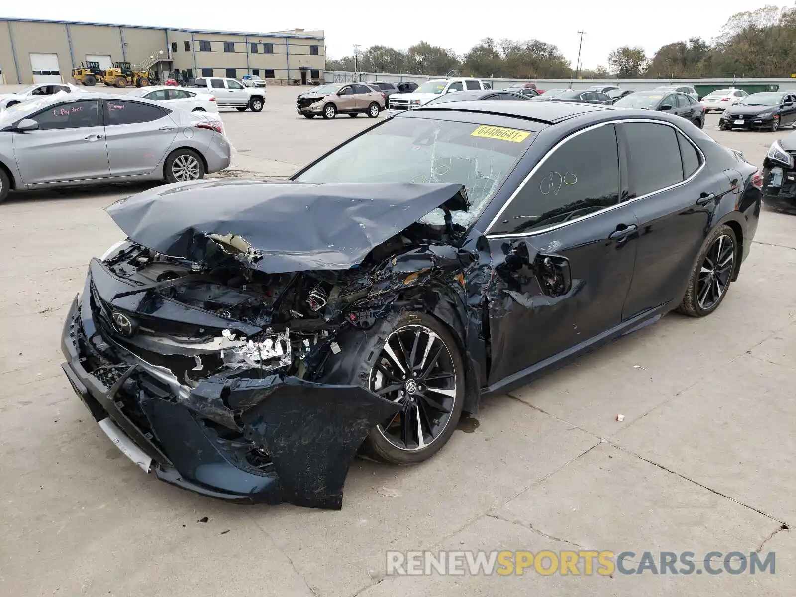 9 Photograph of a damaged car 4T1B61HK5KU783312 TOYOTA CAMRY 2019