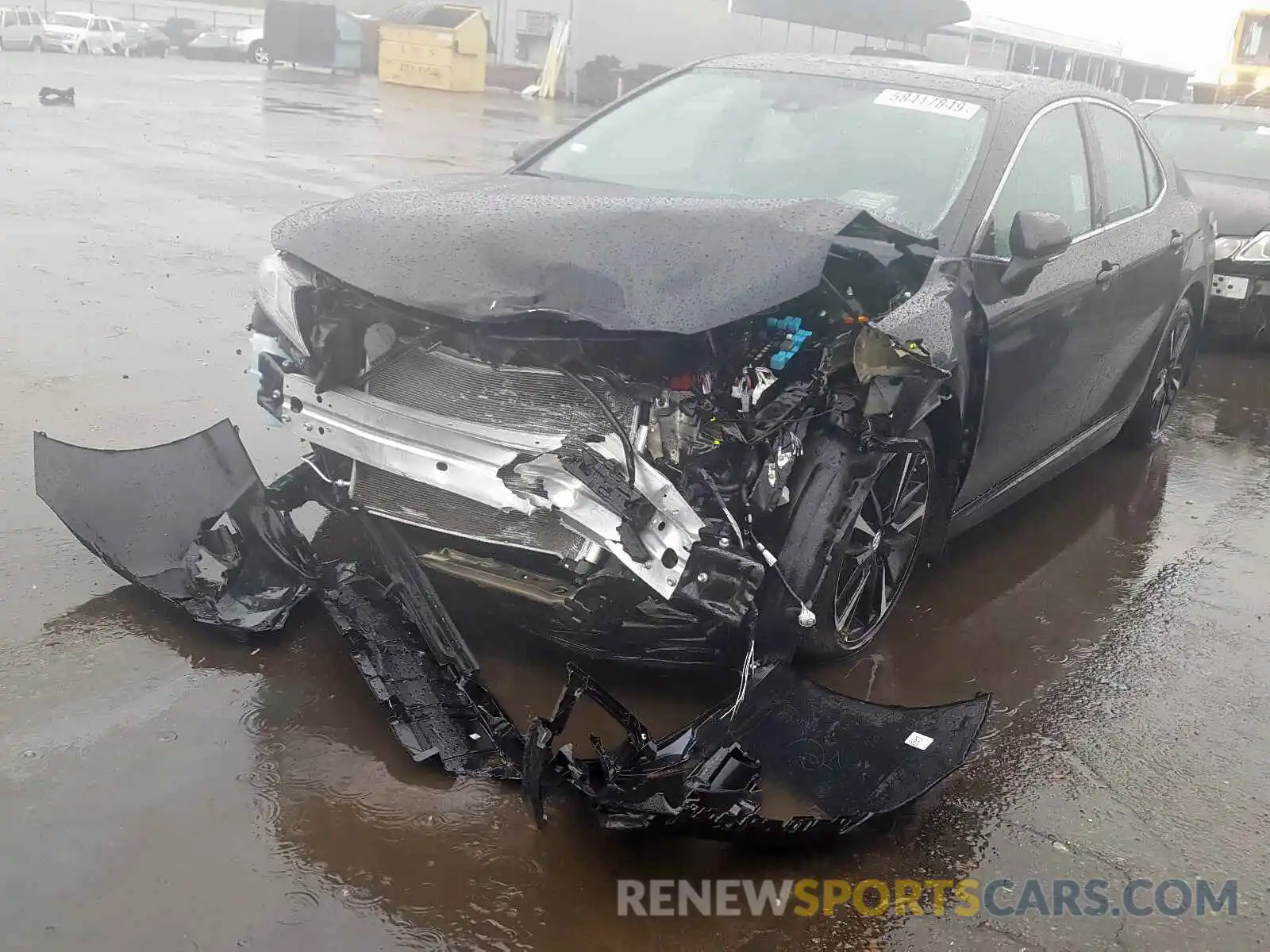 2 Photograph of a damaged car 4T1B61HK5KU808581 TOYOTA CAMRY 2019