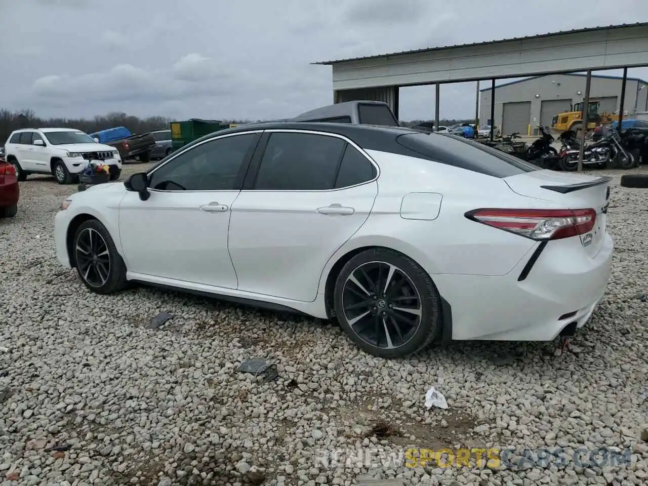 2 Photograph of a damaged car 4T1B61HK5KU820133 TOYOTA CAMRY 2019