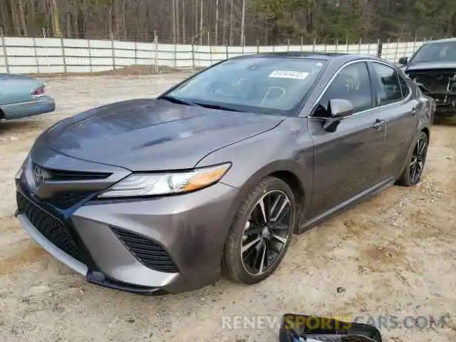 2 Photograph of a damaged car 4T1B61HK5KU836154 TOYOTA CAMRY 2019