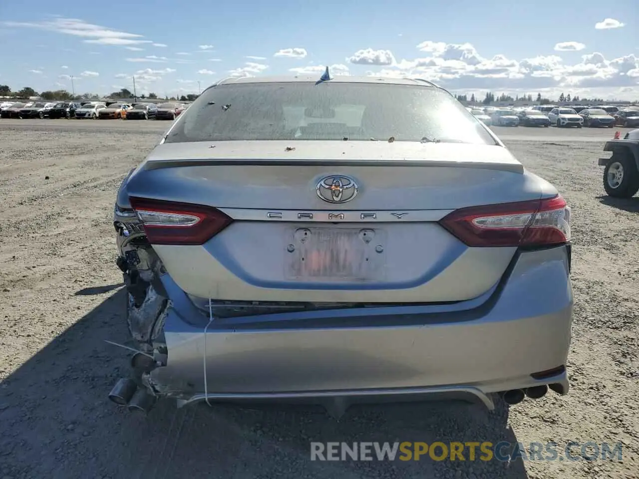 6 Photograph of a damaged car 4T1B61HK5KU839149 TOYOTA CAMRY 2019