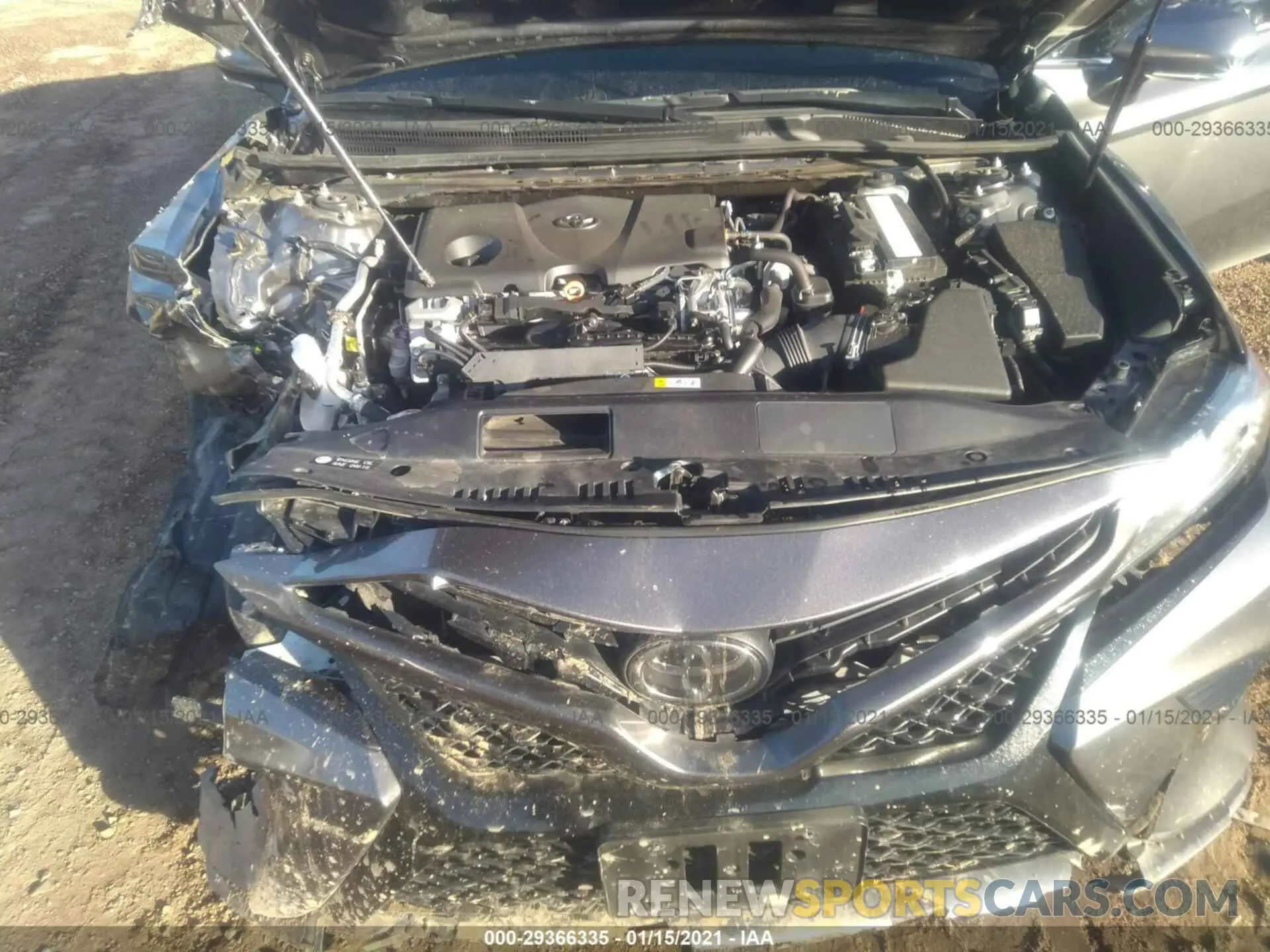 10 Photograph of a damaged car 4T1B61HK5KU852676 TOYOTA CAMRY 2019