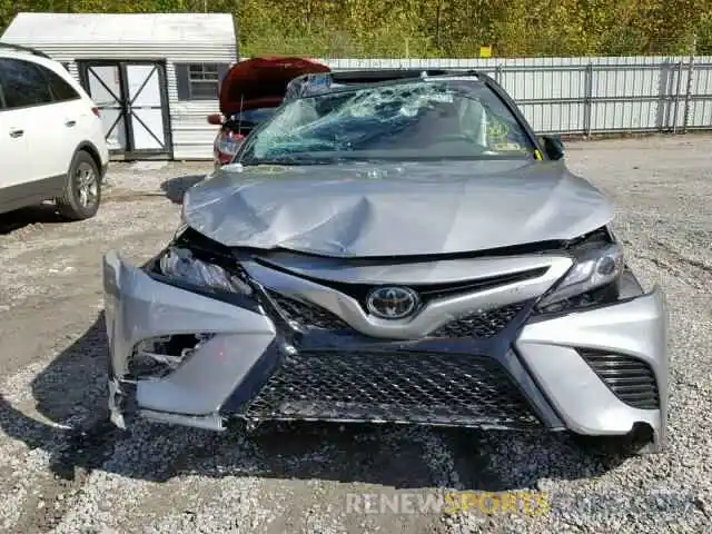 9 Photograph of a damaged car 4T1B61HK6KU176965 TOYOTA CAMRY 2019