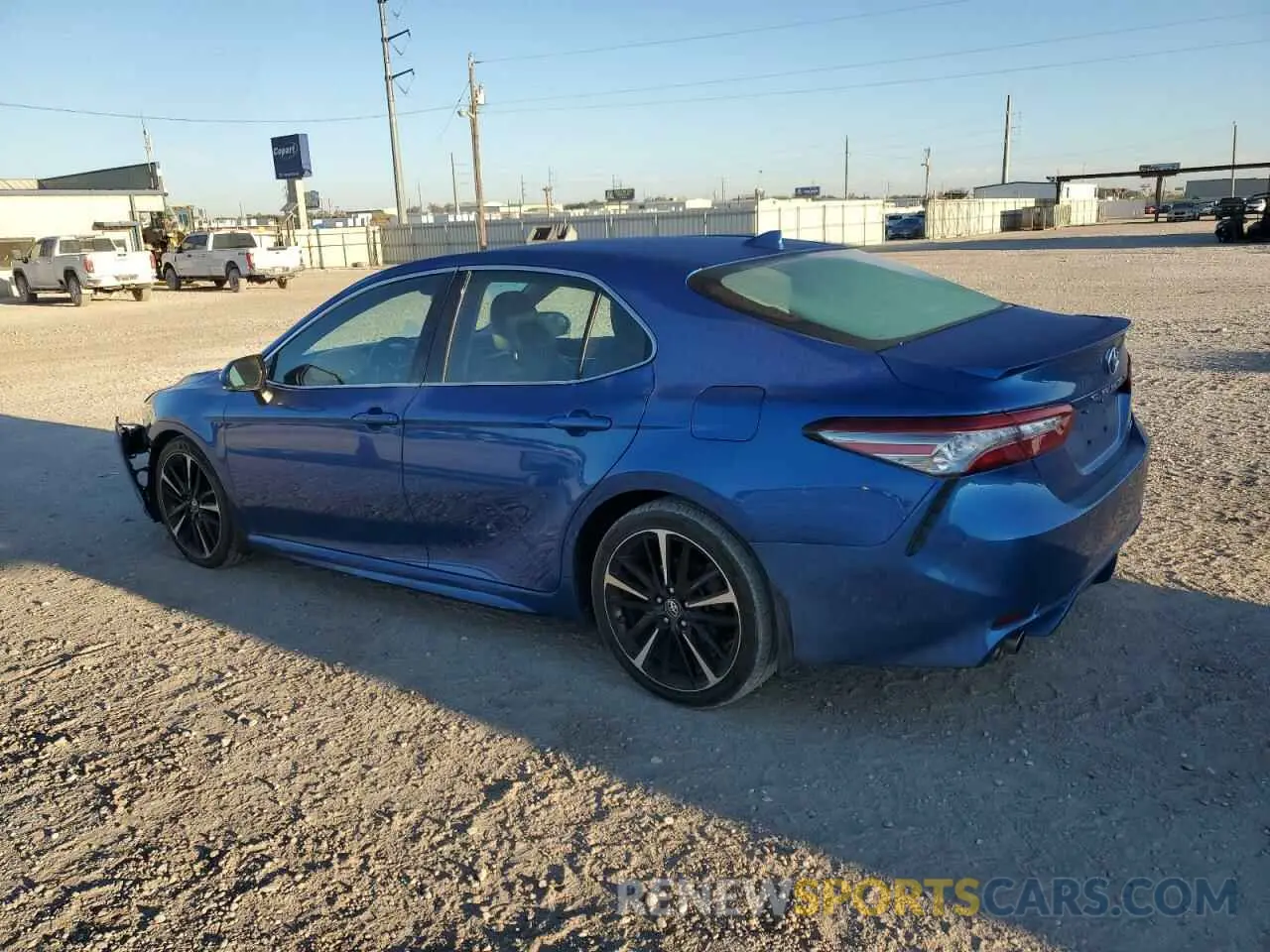 2 Photograph of a damaged car 4T1B61HK6KU208569 TOYOTA CAMRY 2019