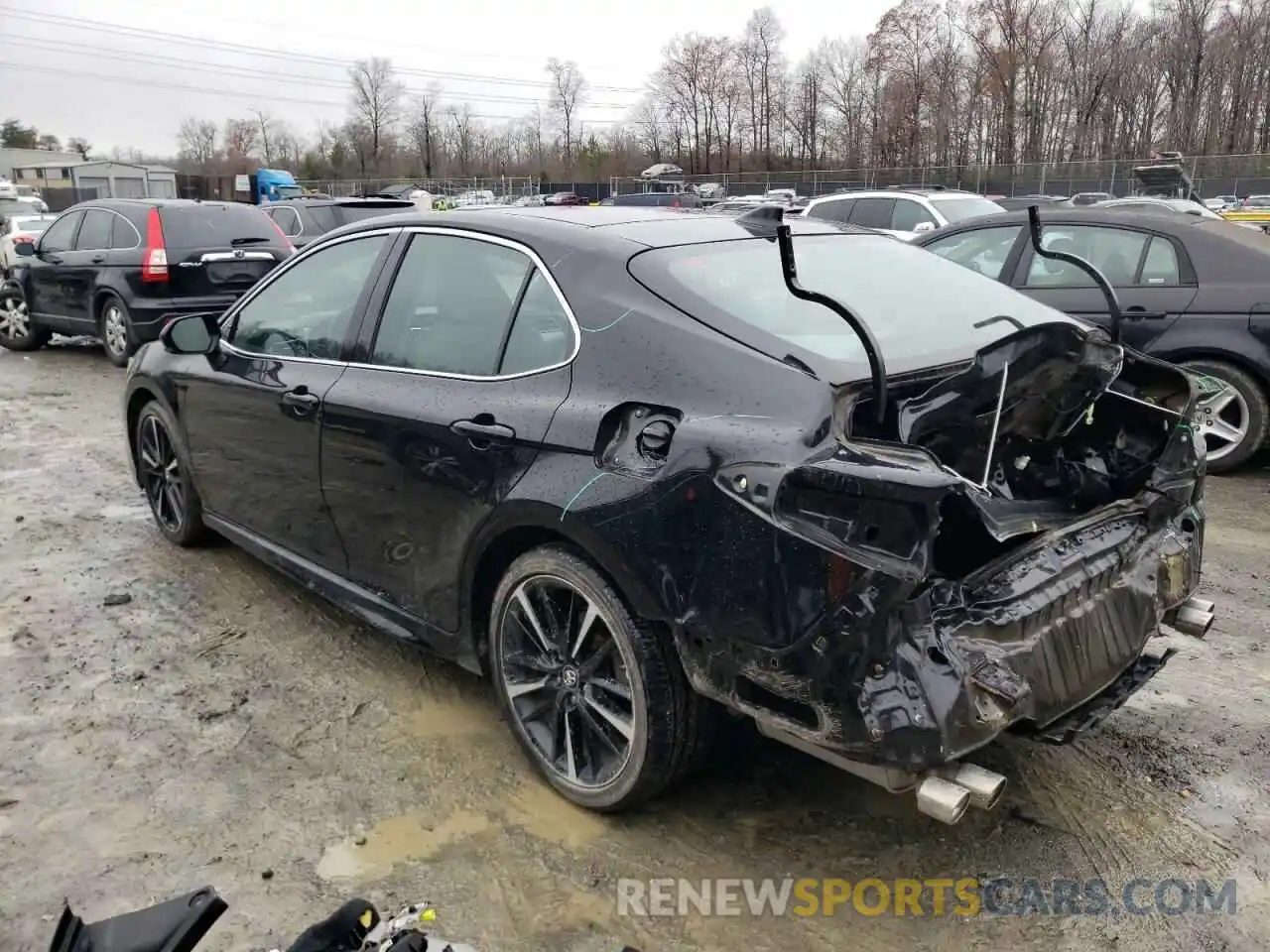 2 Photograph of a damaged car 4T1B61HK6KU210662 TOYOTA CAMRY 2019