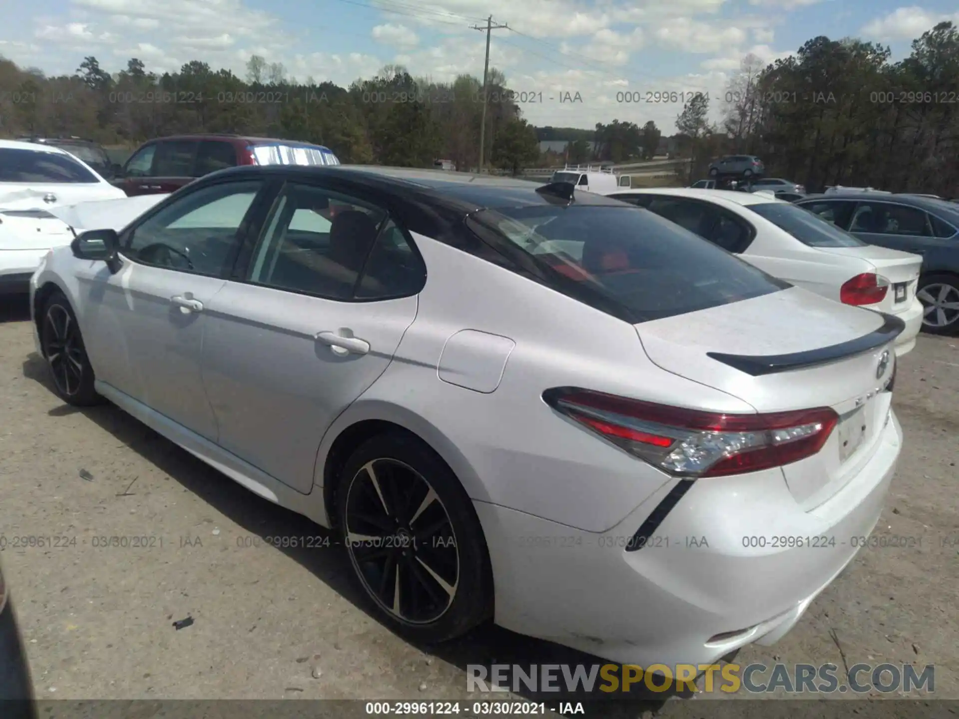 3 Photograph of a damaged car 4T1B61HK6KU223556 TOYOTA CAMRY 2019