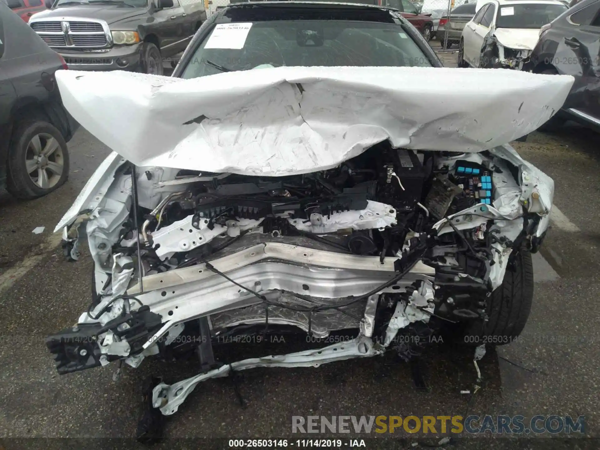 6 Photograph of a damaged car 4T1B61HK6KU234296 TOYOTA CAMRY 2019