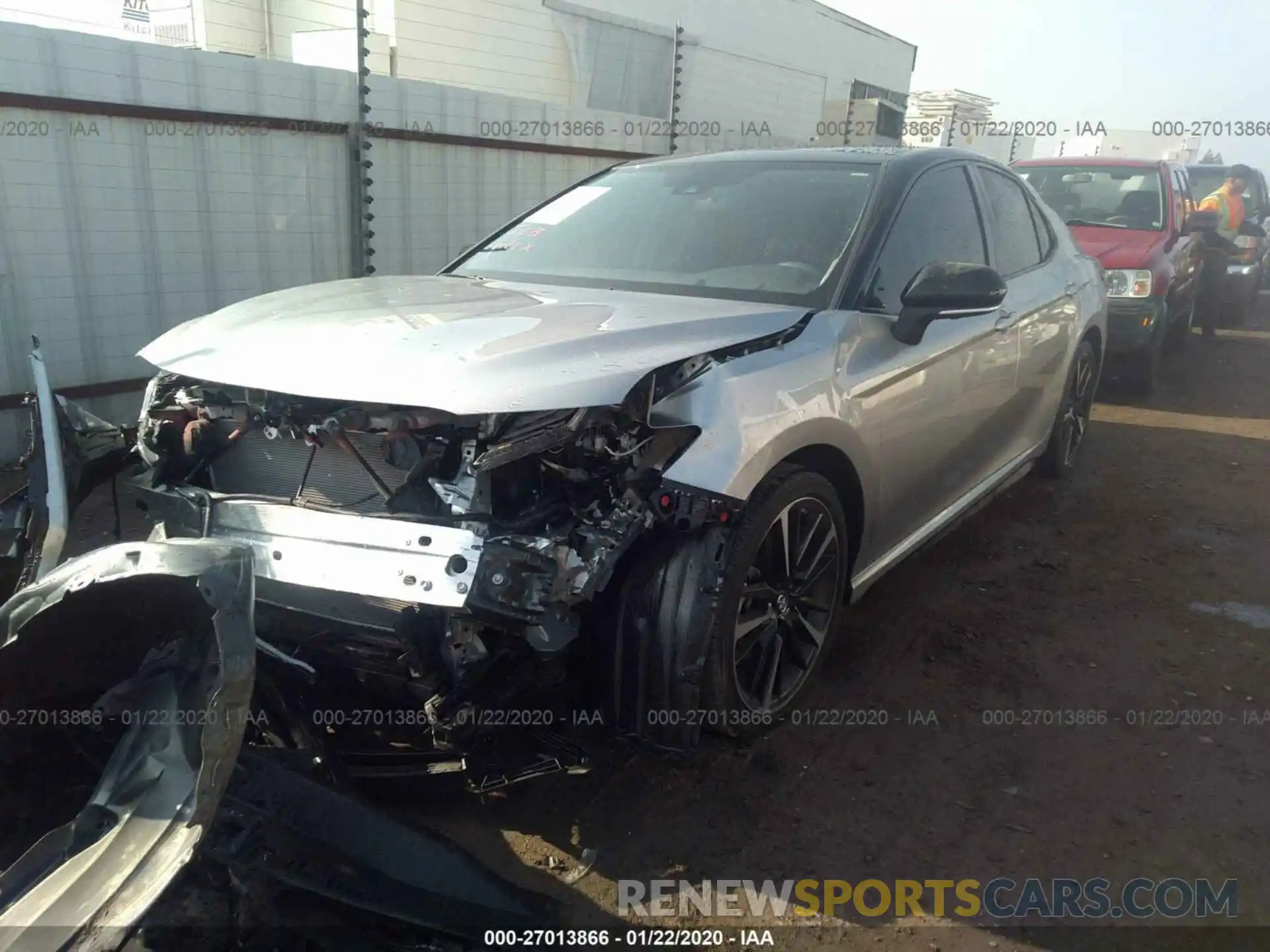 2 Photograph of a damaged car 4T1B61HK6KU248876 TOYOTA CAMRY 2019