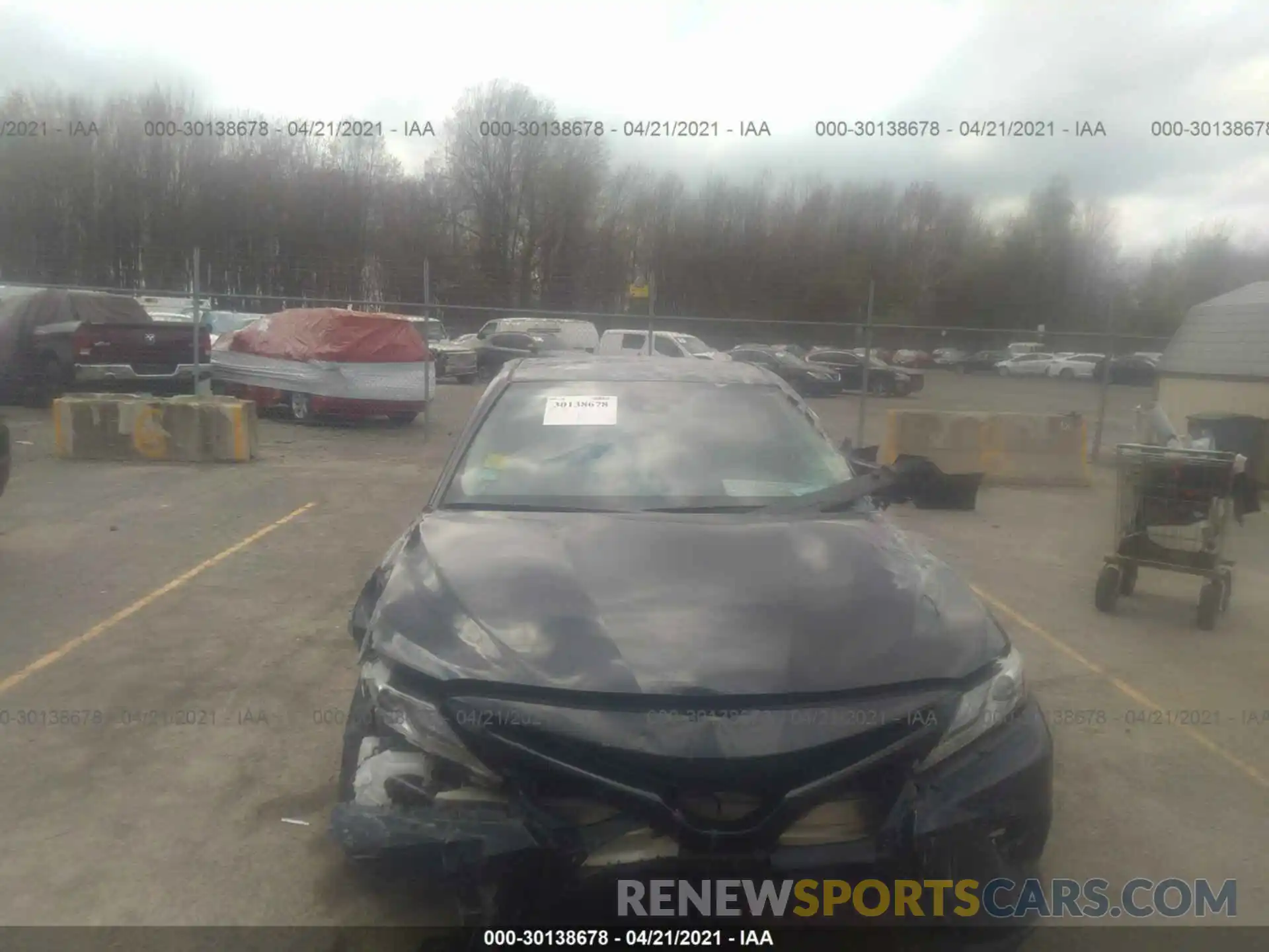 6 Photograph of a damaged car 4T1B61HK6KU273504 TOYOTA CAMRY 2019