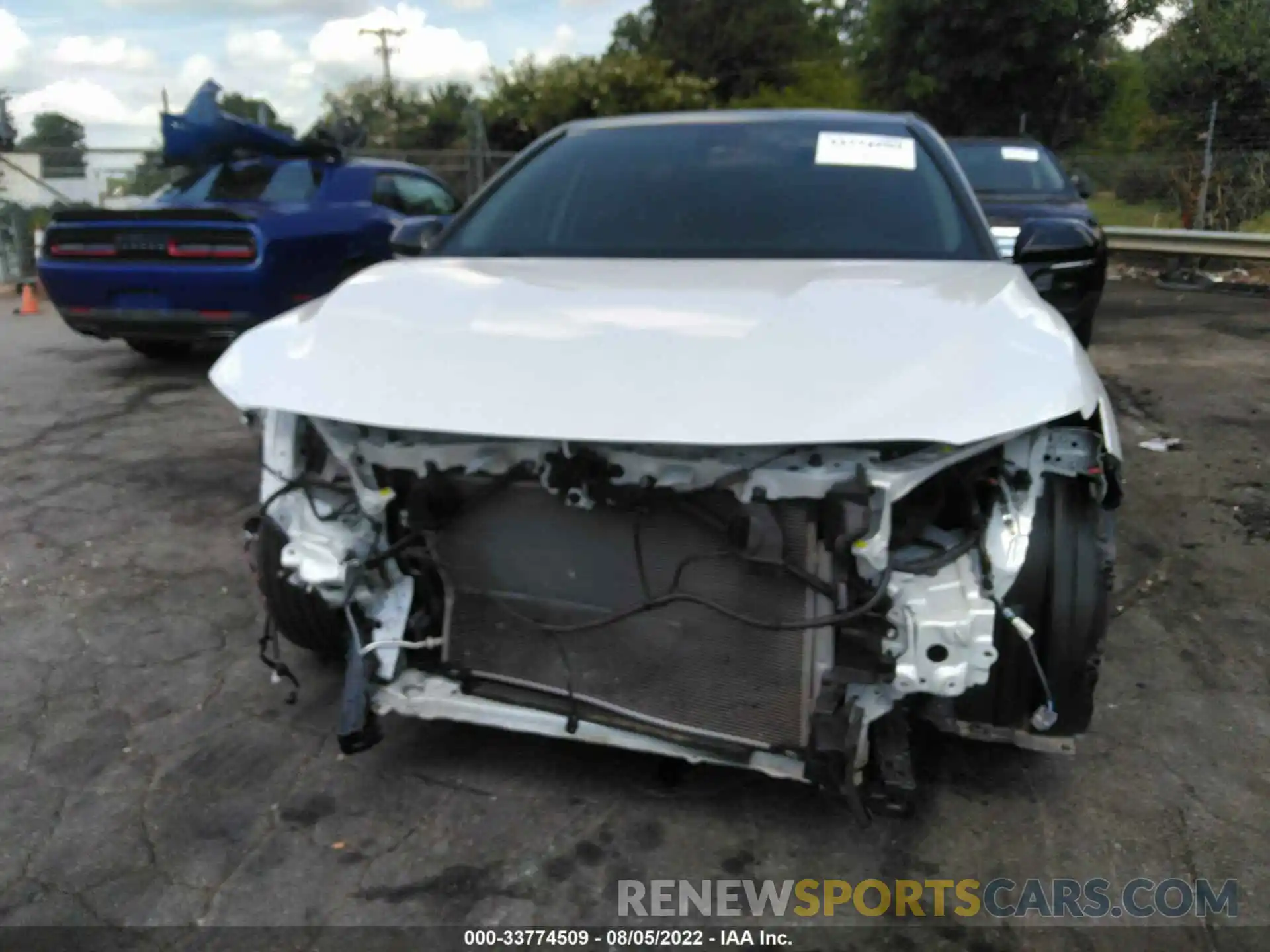 6 Photograph of a damaged car 4T1B61HK6KU280534 TOYOTA CAMRY 2019