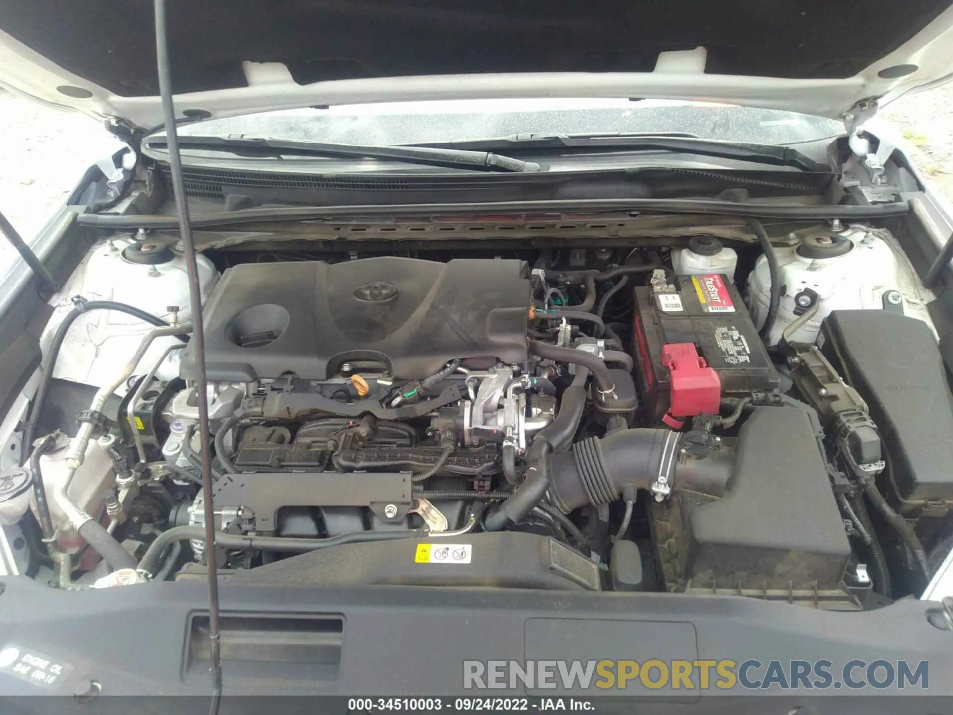 10 Photograph of a damaged car 4T1B61HK6KU298225 TOYOTA CAMRY 2019
