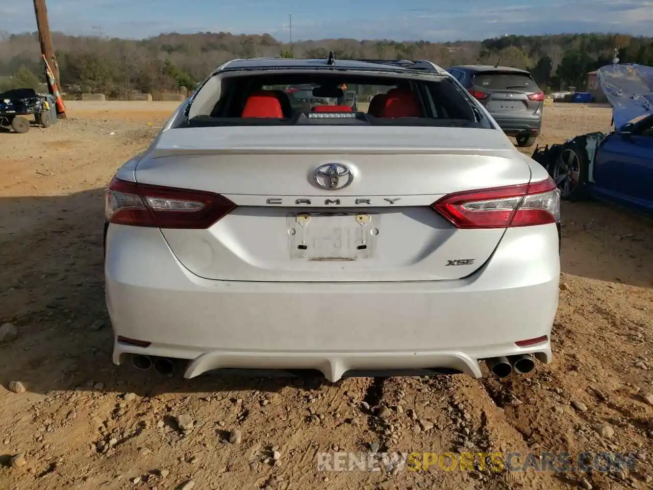 6 Photograph of a damaged car 4T1B61HK6KU713141 TOYOTA CAMRY 2019