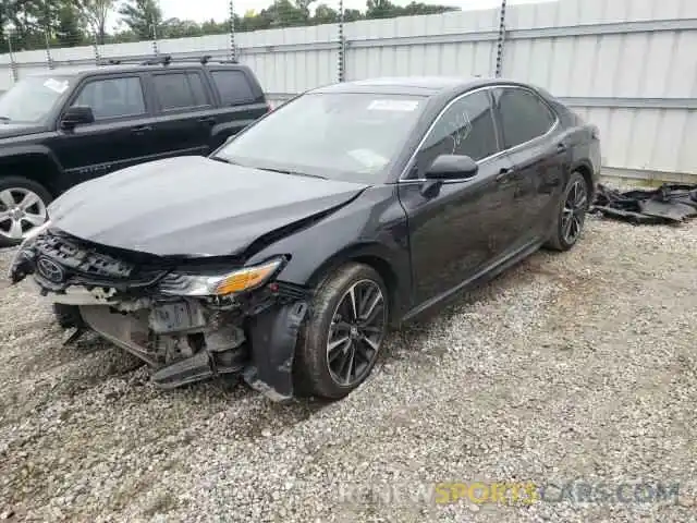 2 Photograph of a damaged car 4T1B61HK6KU727928 TOYOTA CAMRY 2019