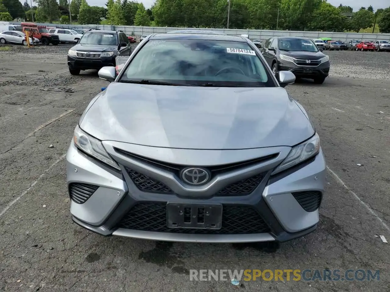 5 Photograph of a damaged car 4T1B61HK6KU760878 TOYOTA CAMRY 2019