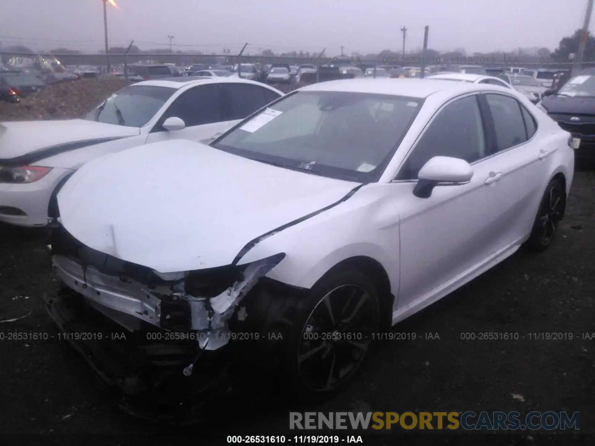 2 Photograph of a damaged car 4T1B61HK6KU852007 TOYOTA CAMRY 2019