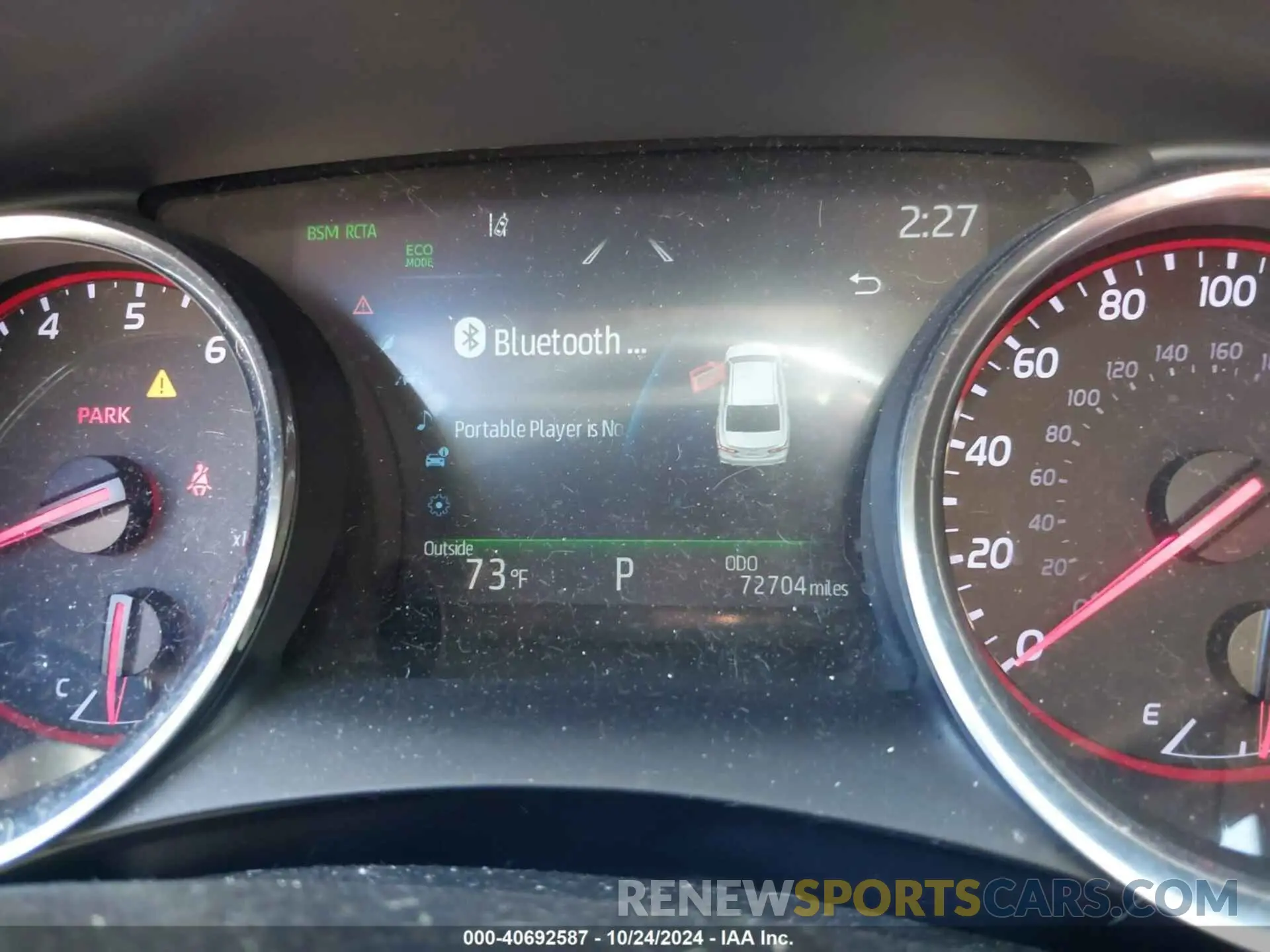 7 Photograph of a damaged car 4T1B61HK7KU176053 TOYOTA CAMRY 2019