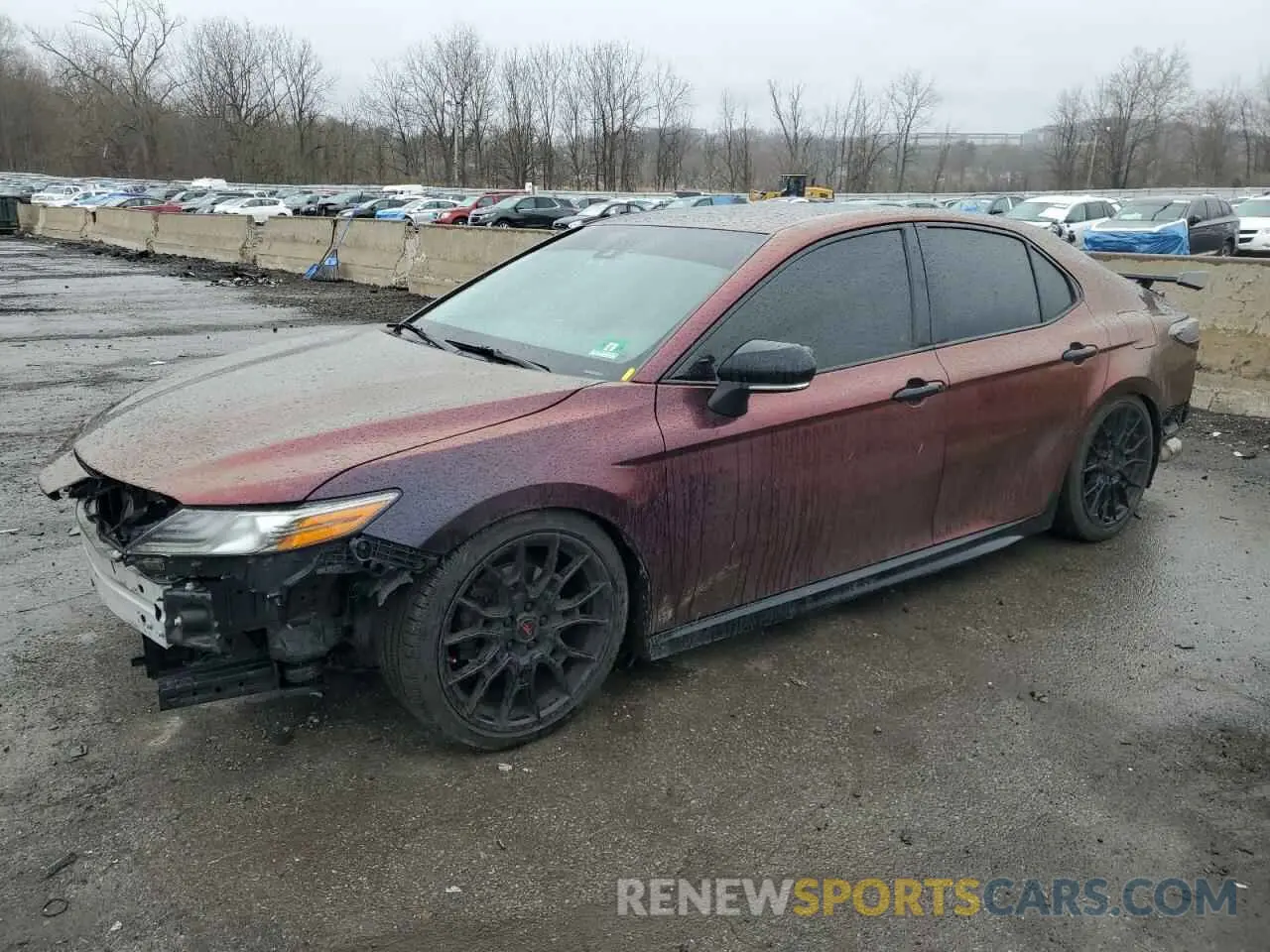 1 Photograph of a damaged car 4T1B61HK7KU245579 TOYOTA CAMRY 2019