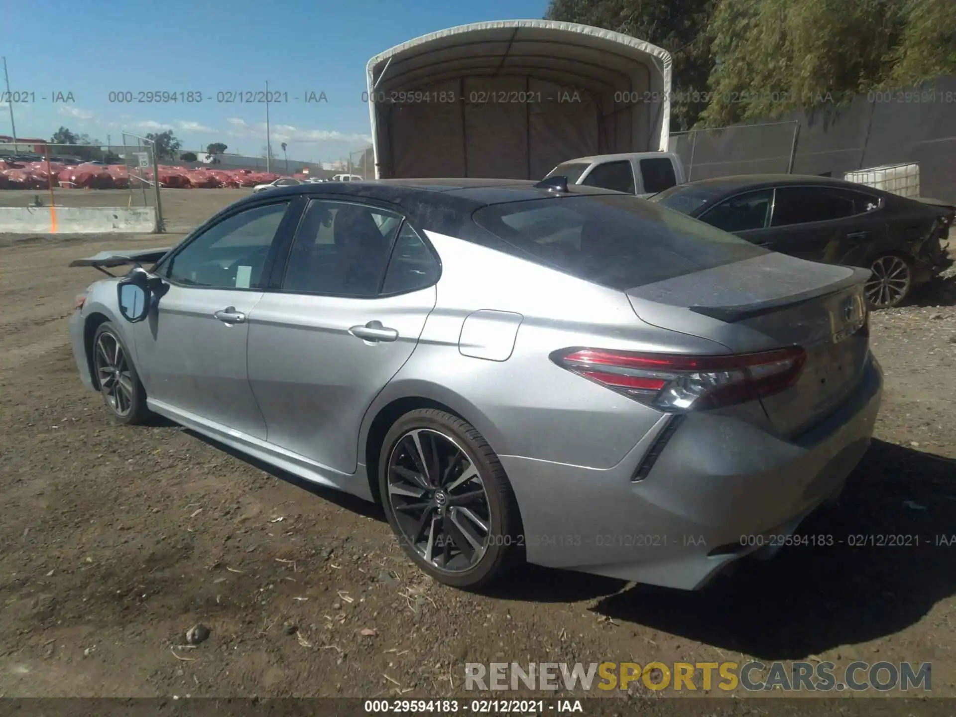 3 Photograph of a damaged car 4T1B61HK7KU274984 TOYOTA CAMRY 2019