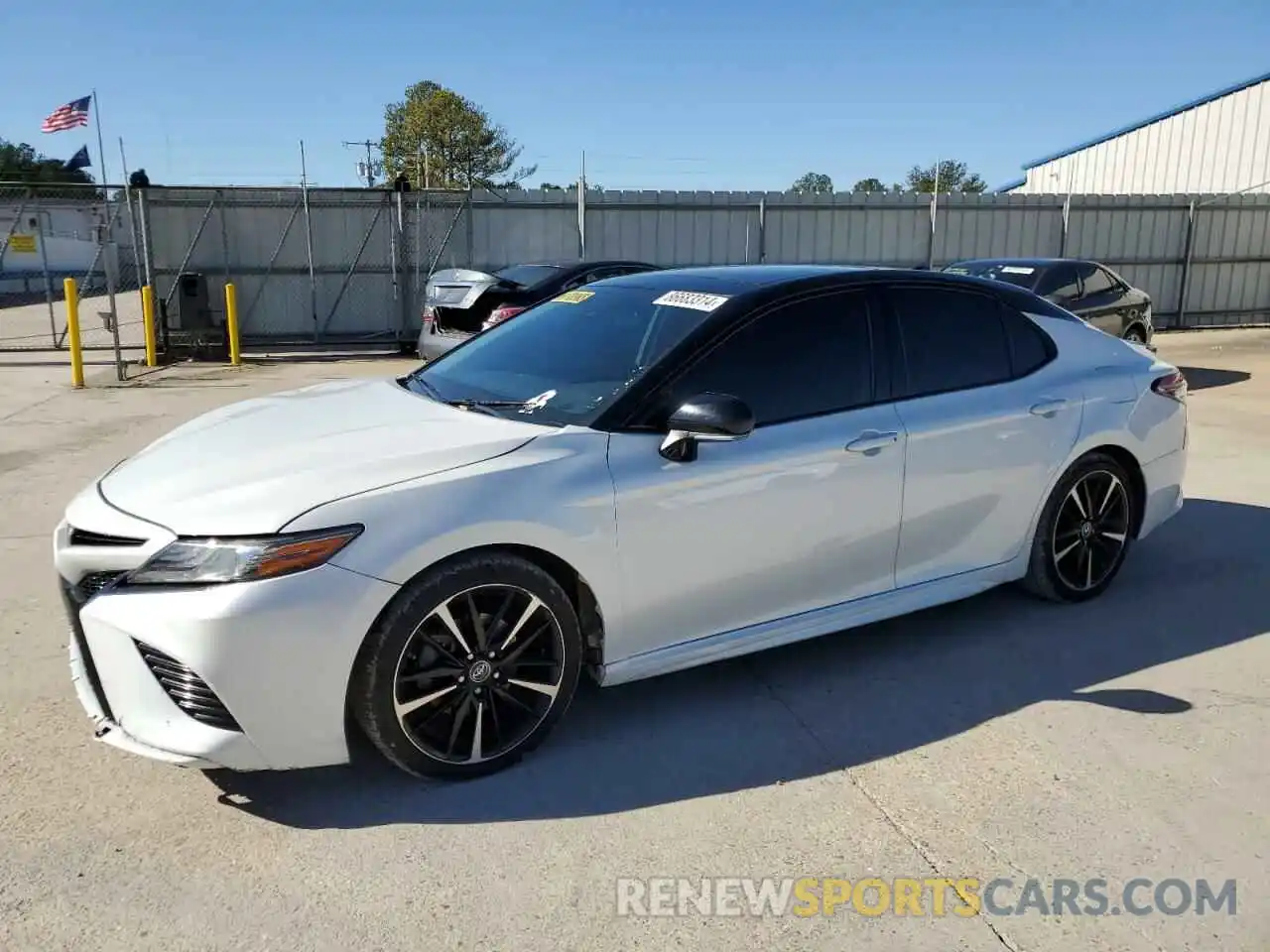 1 Photograph of a damaged car 4T1B61HK7KU286794 TOYOTA CAMRY 2019