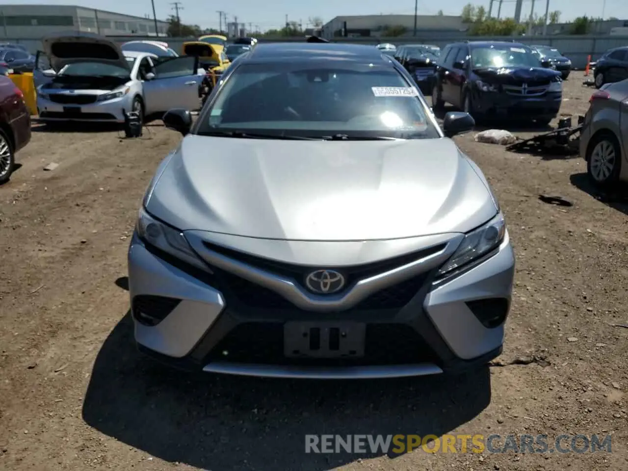 5 Photograph of a damaged car 4T1B61HK7KU293647 TOYOTA CAMRY 2019