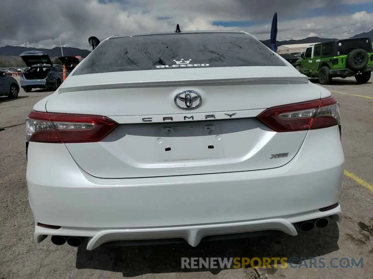 6 Photograph of a damaged car 4T1B61HK7KU694678 TOYOTA CAMRY 2019