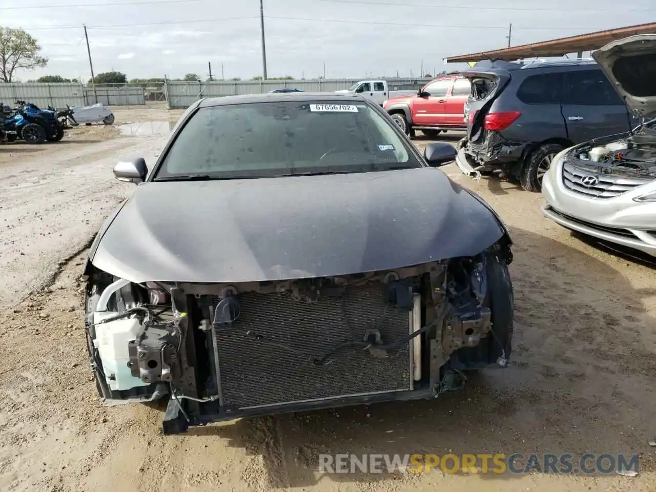 5 Photograph of a damaged car 4T1B61HK7KU716680 TOYOTA CAMRY 2019