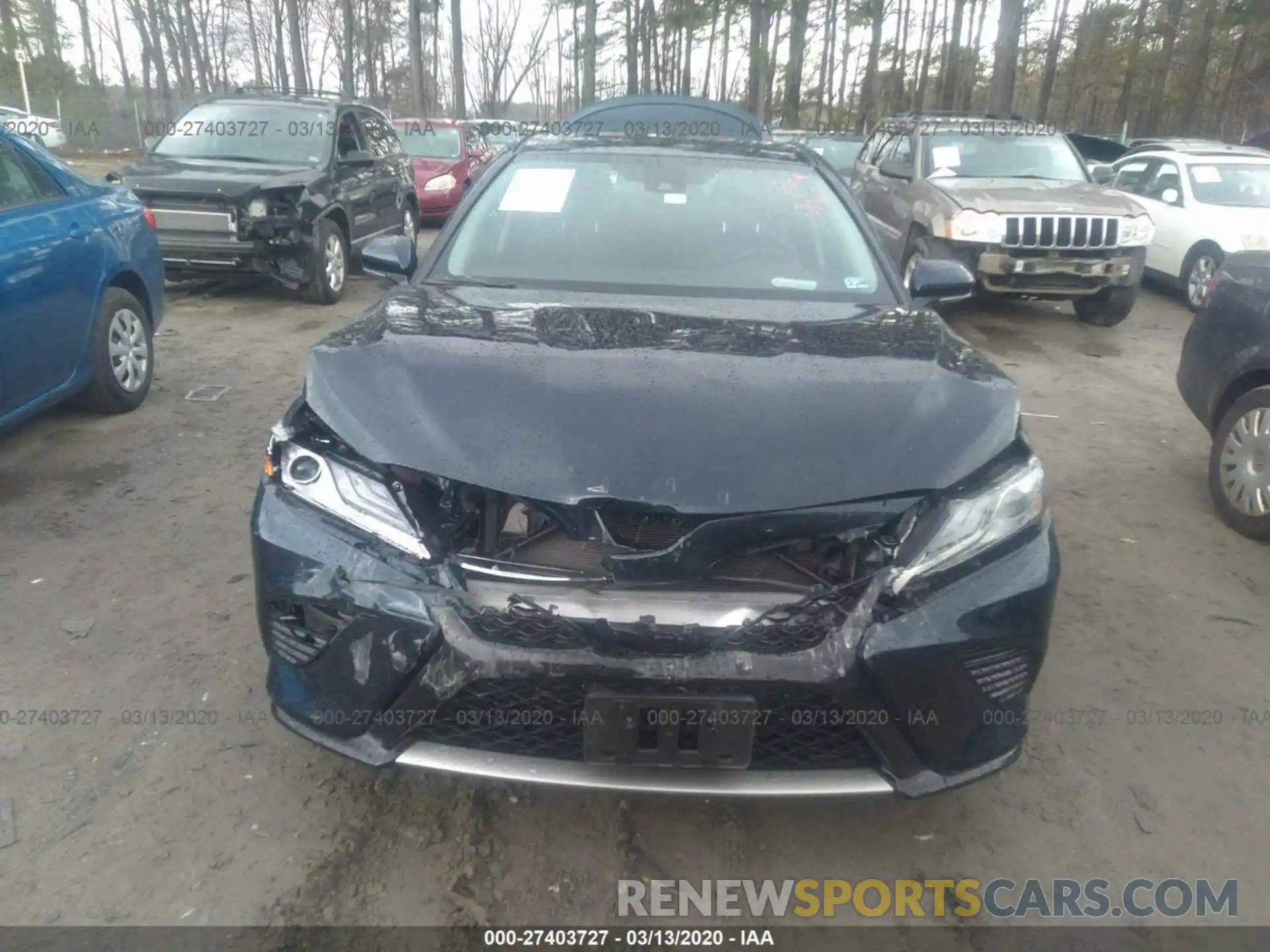 6 Photograph of a damaged car 4T1B61HK7KU731857 TOYOTA CAMRY 2019