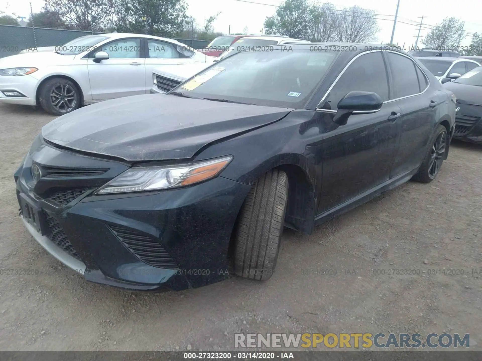 2 Photograph of a damaged car 4T1B61HK7KU791542 TOYOTA CAMRY 2019