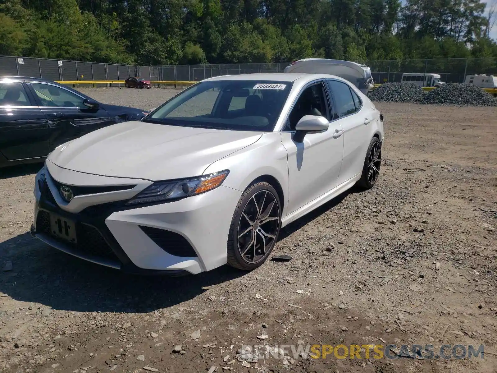 2 Photograph of a damaged car 4T1B61HK7KU824782 TOYOTA CAMRY 2019