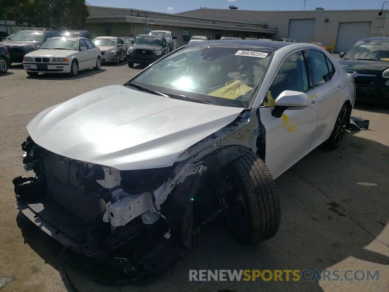 2 Photograph of a damaged car 4T1B61HK7KU850248 TOYOTA CAMRY 2019