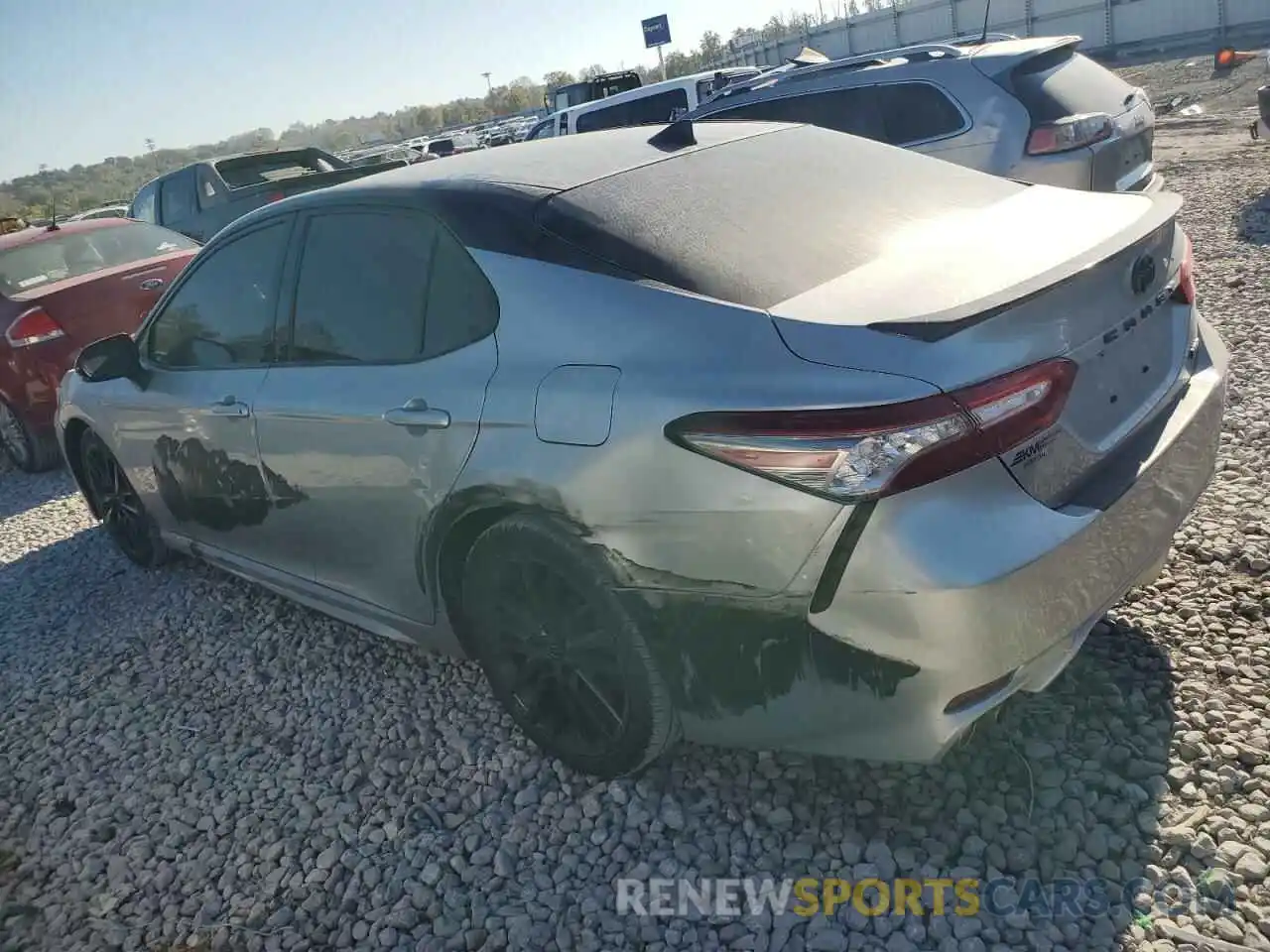 2 Photograph of a damaged car 4T1B61HK8KU228872 TOYOTA CAMRY 2019