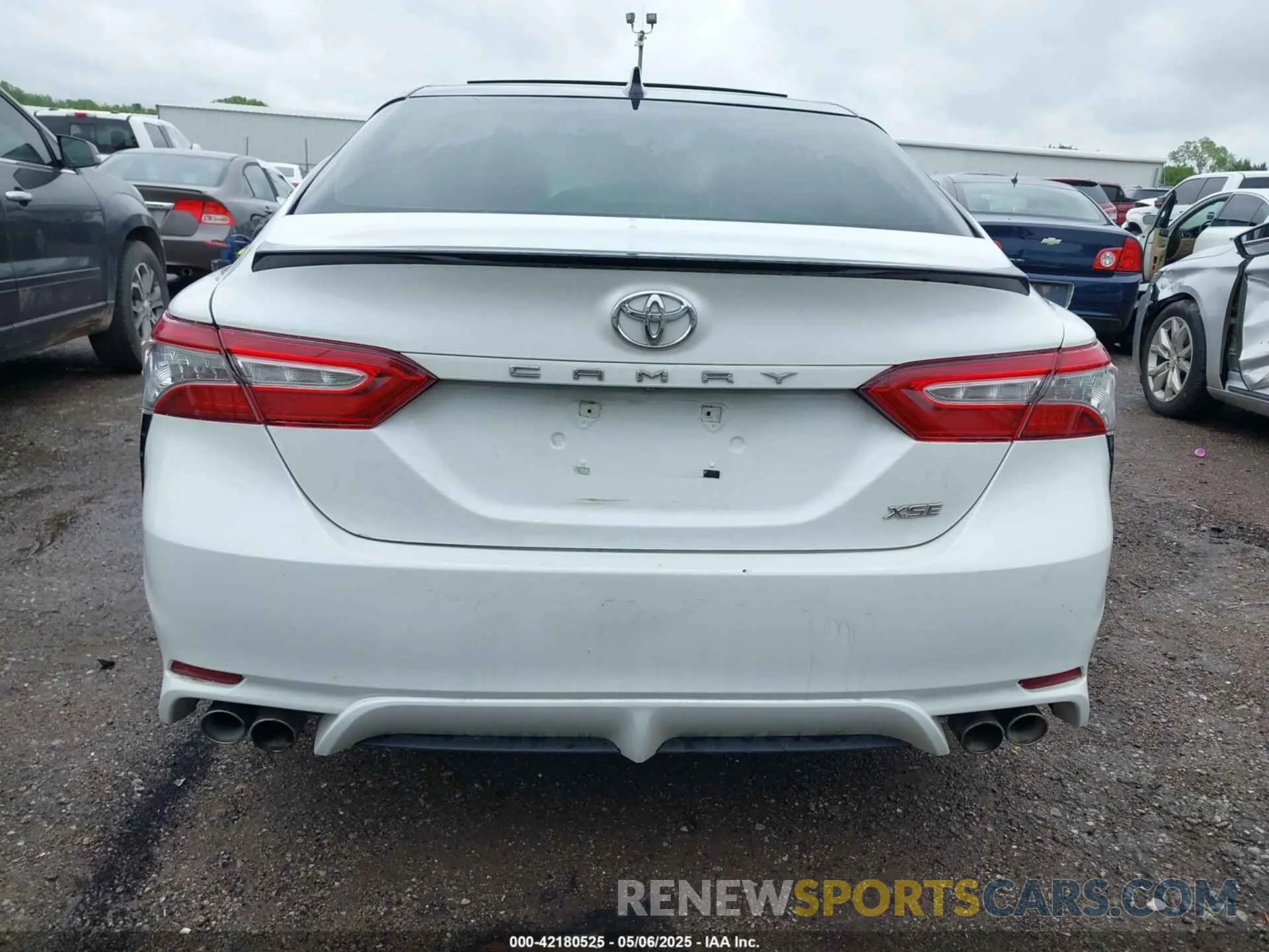 16 Photograph of a damaged car 4T1B61HK8KU240262 TOYOTA CAMRY 2019