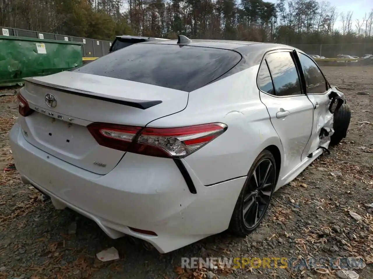 4 Photograph of a damaged car 4T1B61HK8KU248099 TOYOTA CAMRY 2019