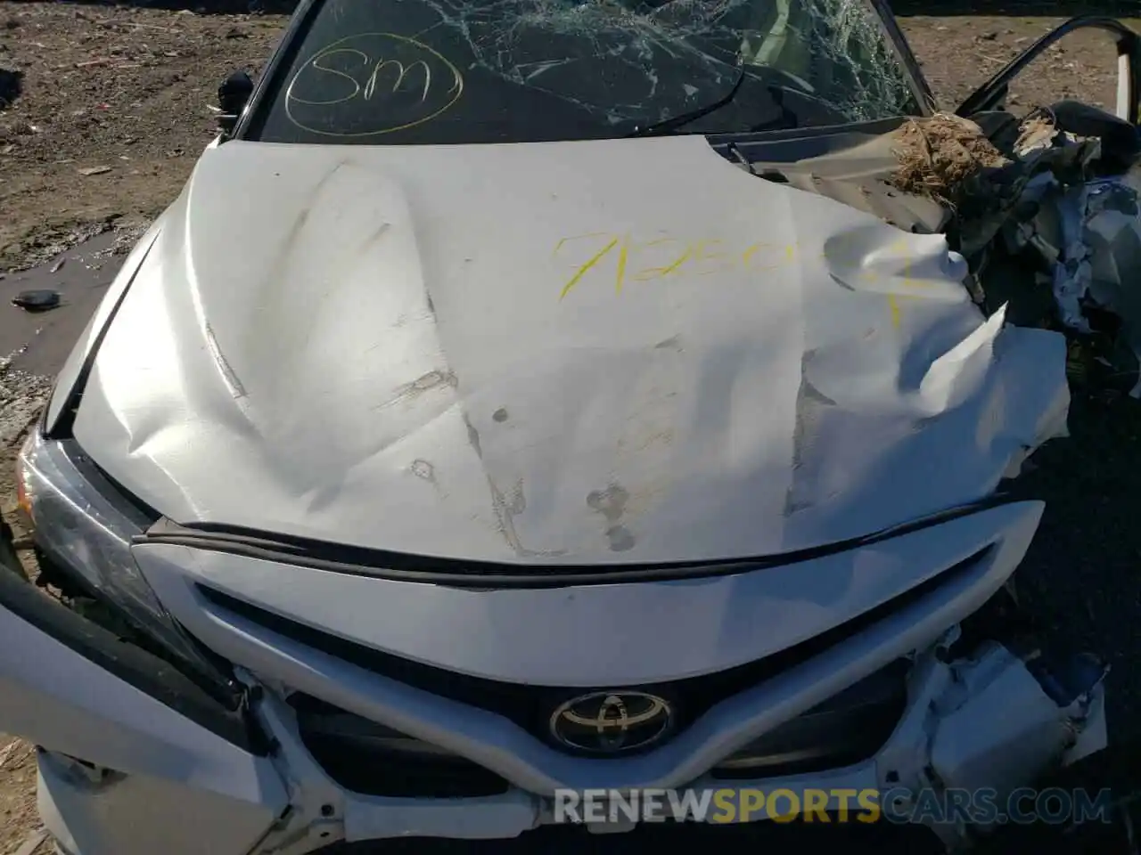 7 Photograph of a damaged car 4T1B61HK8KU261001 TOYOTA CAMRY 2019