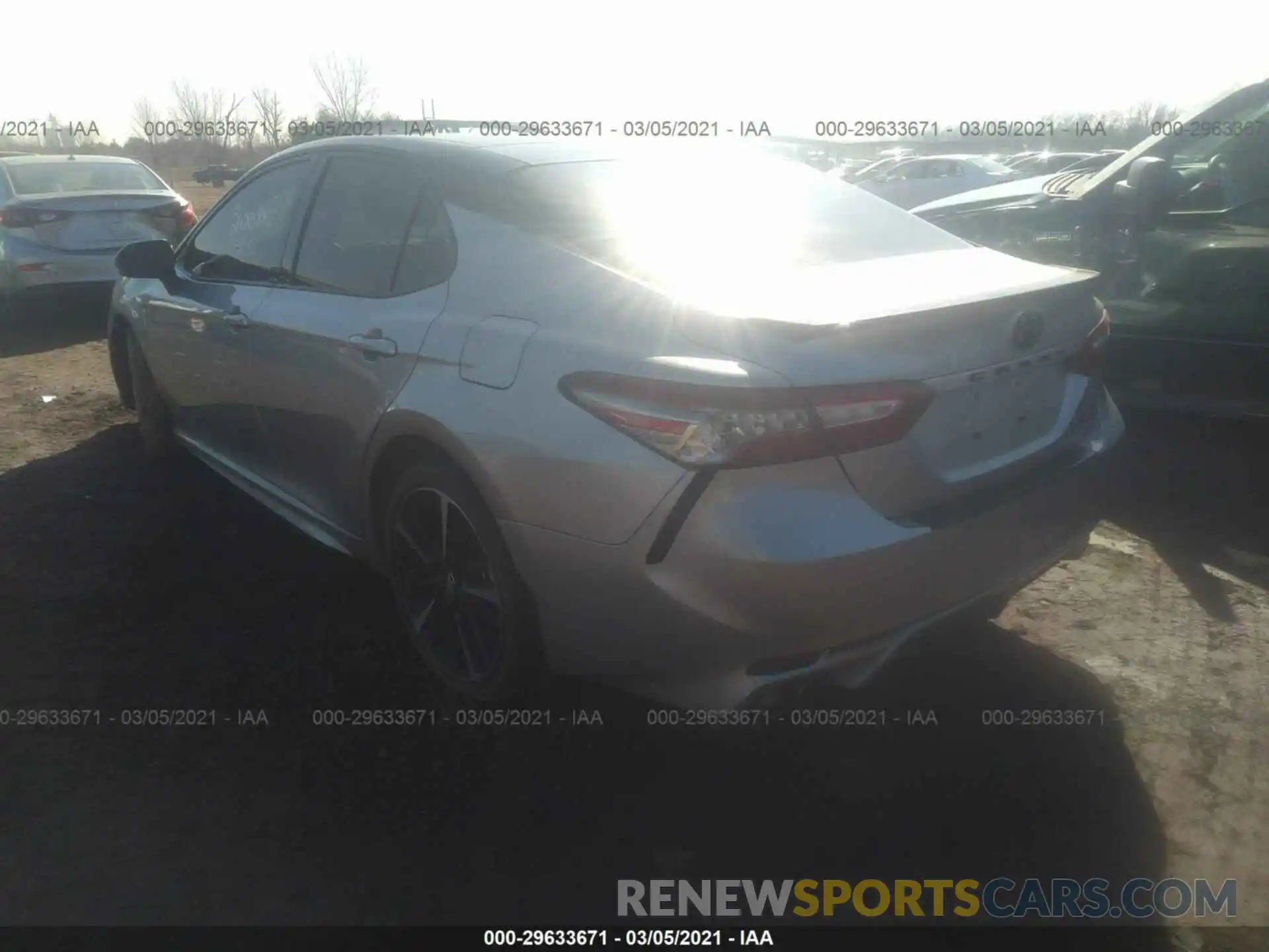 3 Photograph of a damaged car 4T1B61HK8KU292362 TOYOTA CAMRY 2019