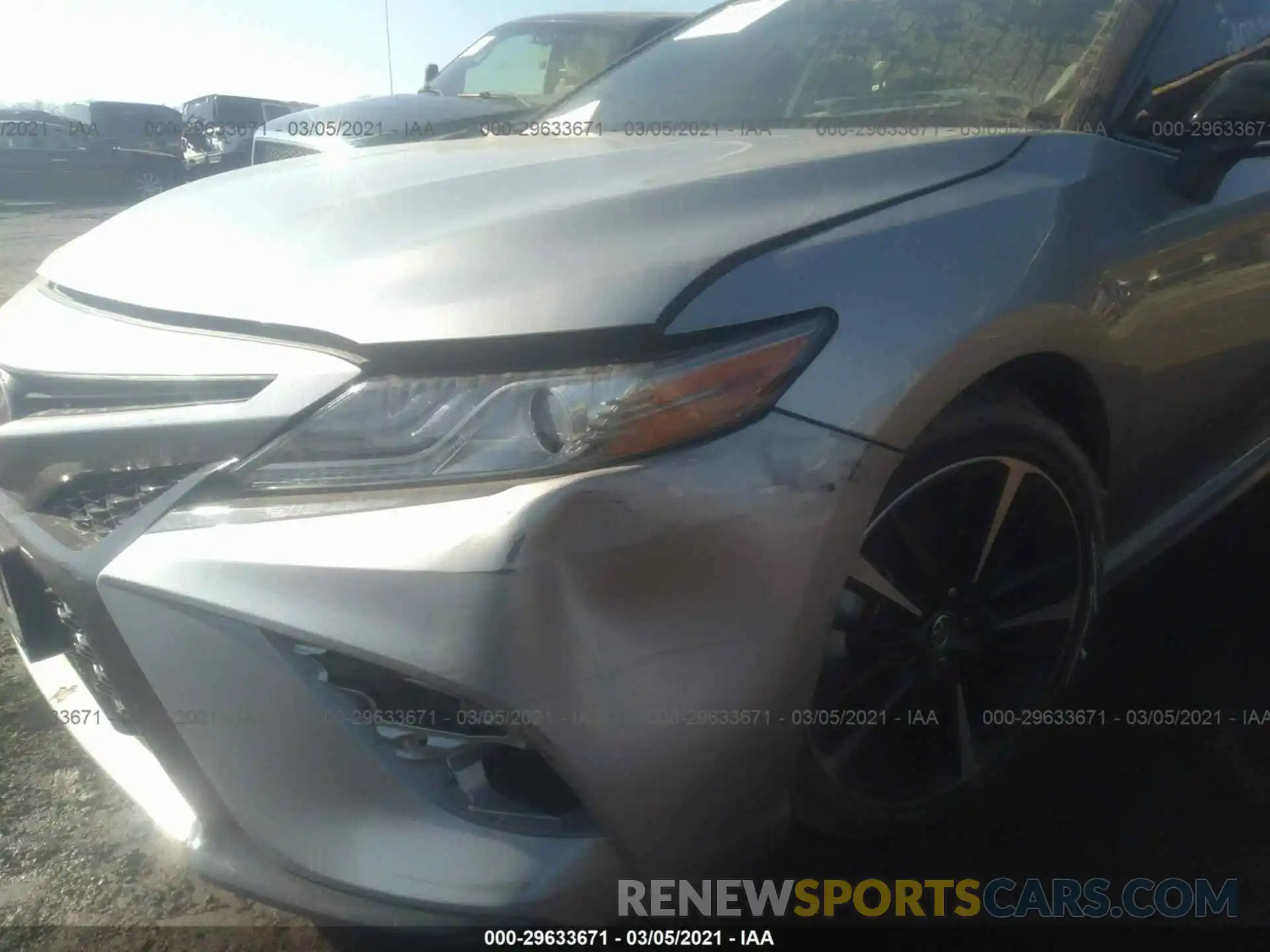 6 Photograph of a damaged car 4T1B61HK8KU292362 TOYOTA CAMRY 2019