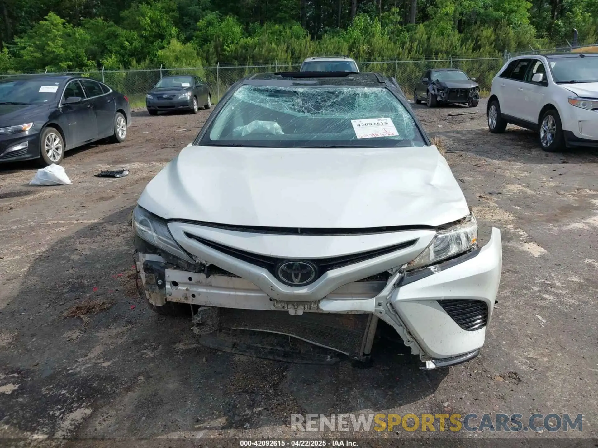 6 Photograph of a damaged car 4T1B61HK8KU295536 TOYOTA CAMRY 2019