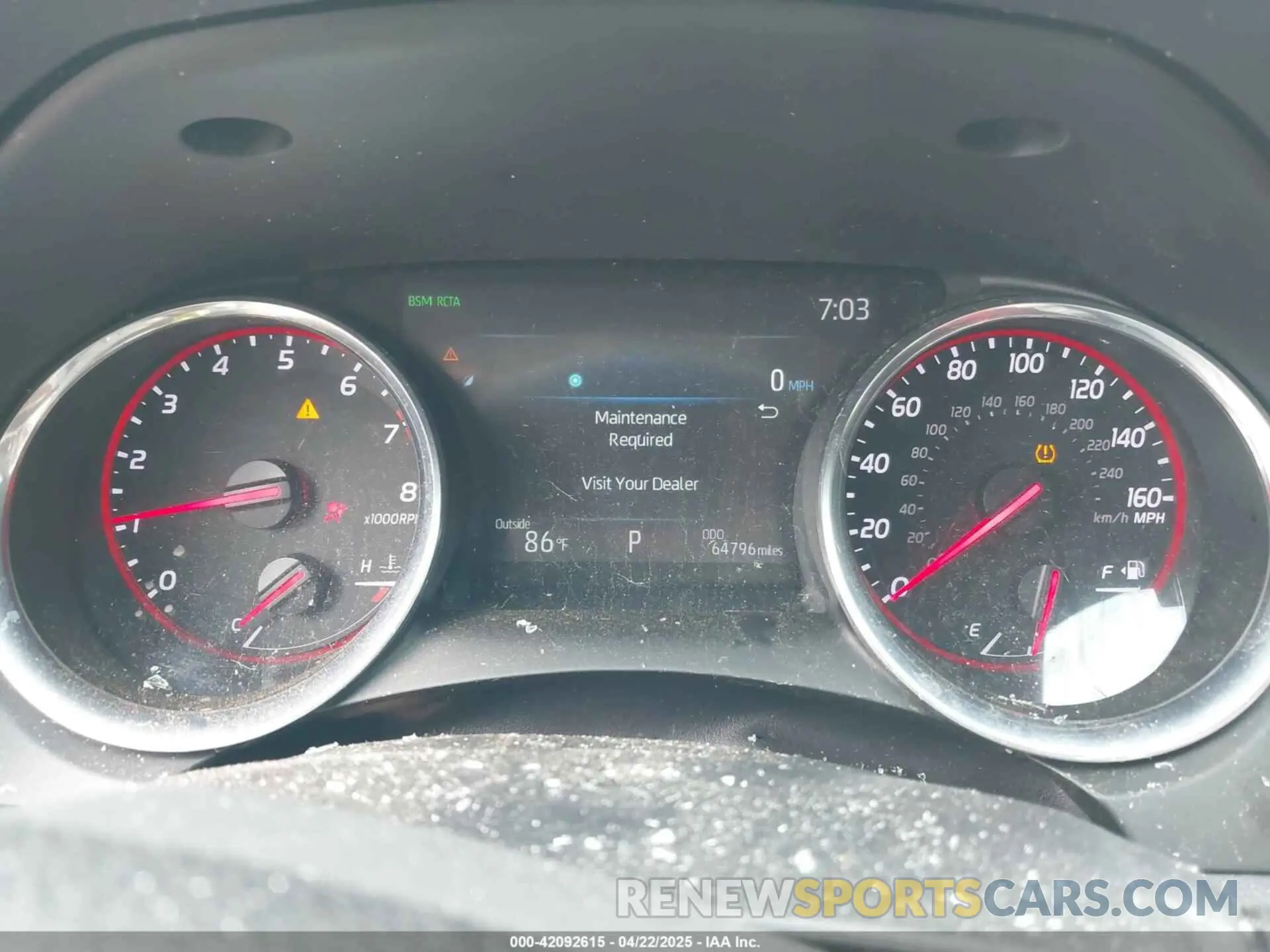 7 Photograph of a damaged car 4T1B61HK8KU295536 TOYOTA CAMRY 2019