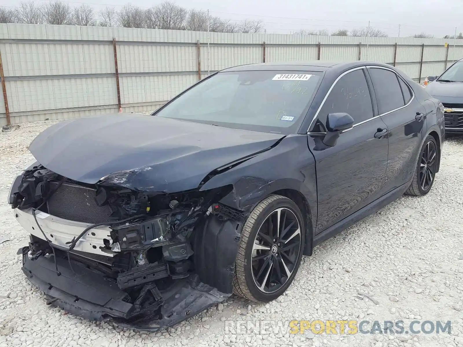 2 Photograph of a damaged car 4T1B61HK8KU699792 TOYOTA CAMRY 2019