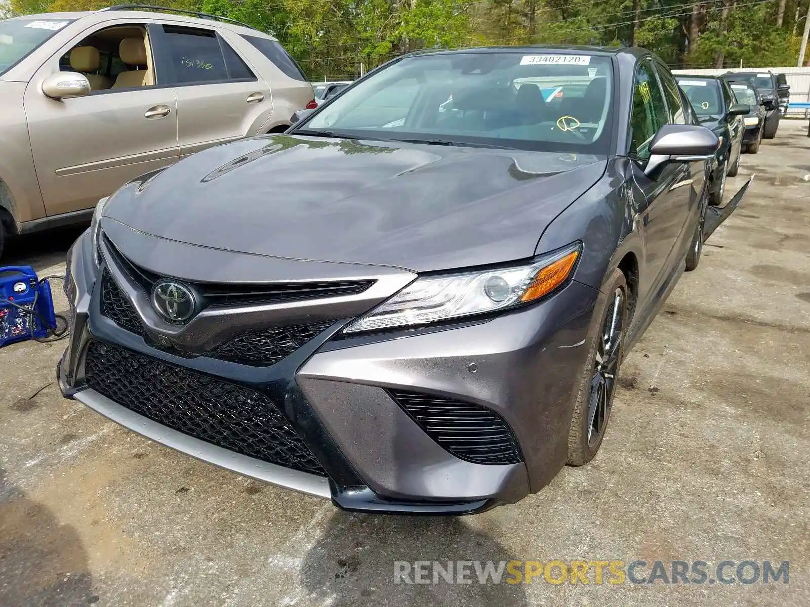 2 Photograph of a damaged car 4T1B61HK8KU702139 TOYOTA CAMRY 2019