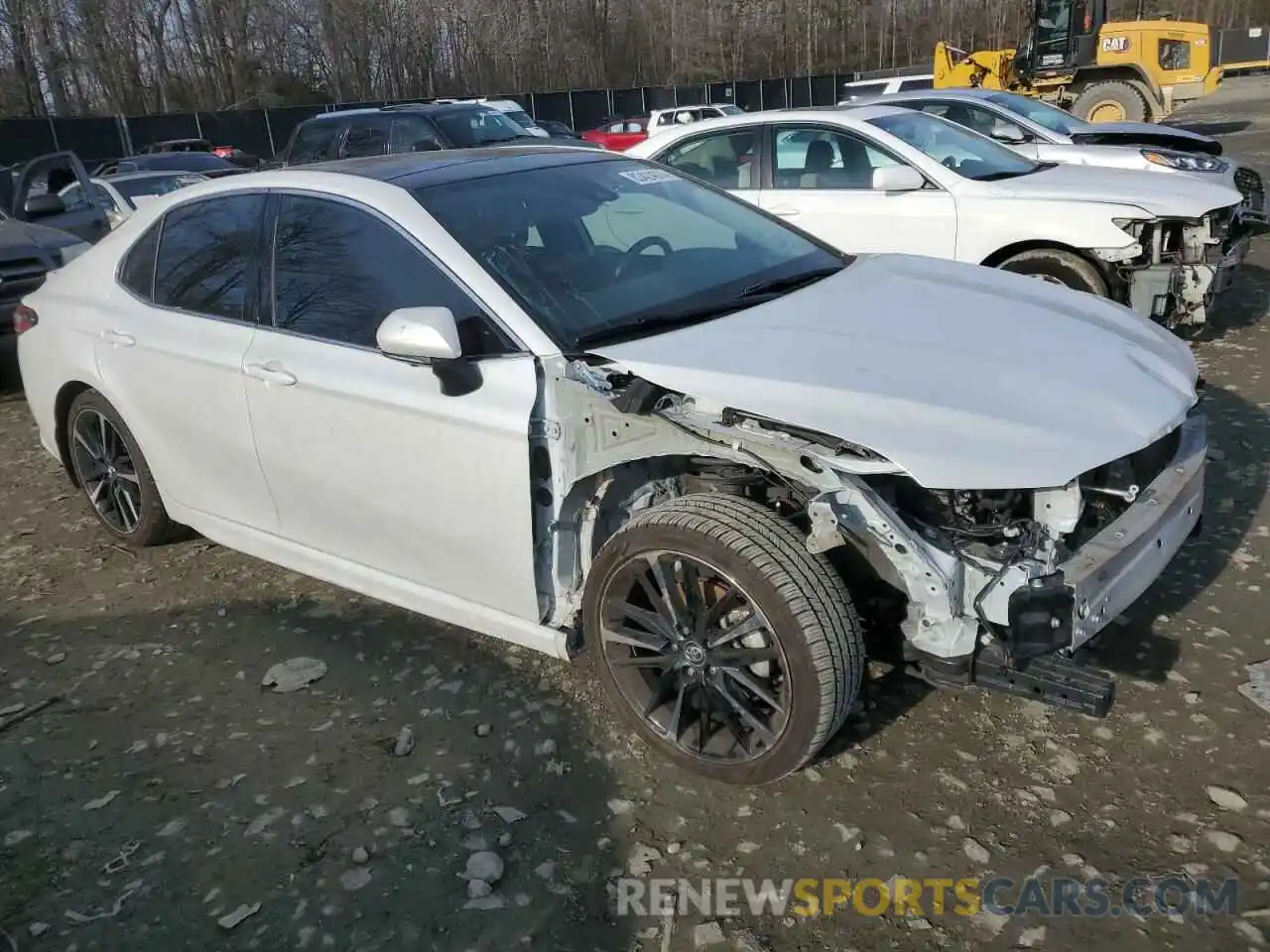 4 Photograph of a damaged car 4T1B61HK8KU711763 TOYOTA CAMRY 2019