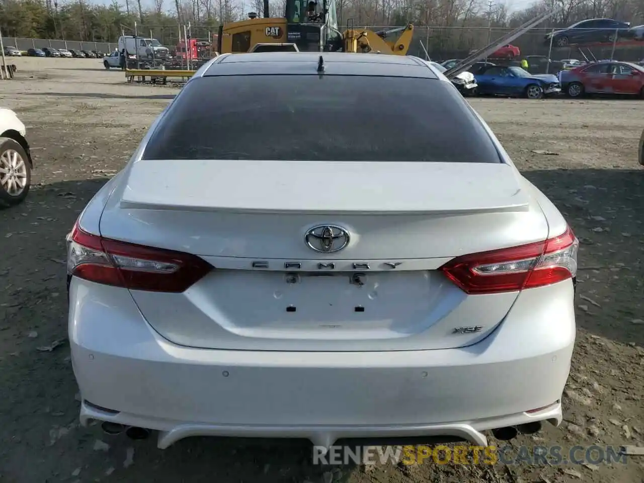 6 Photograph of a damaged car 4T1B61HK8KU711763 TOYOTA CAMRY 2019