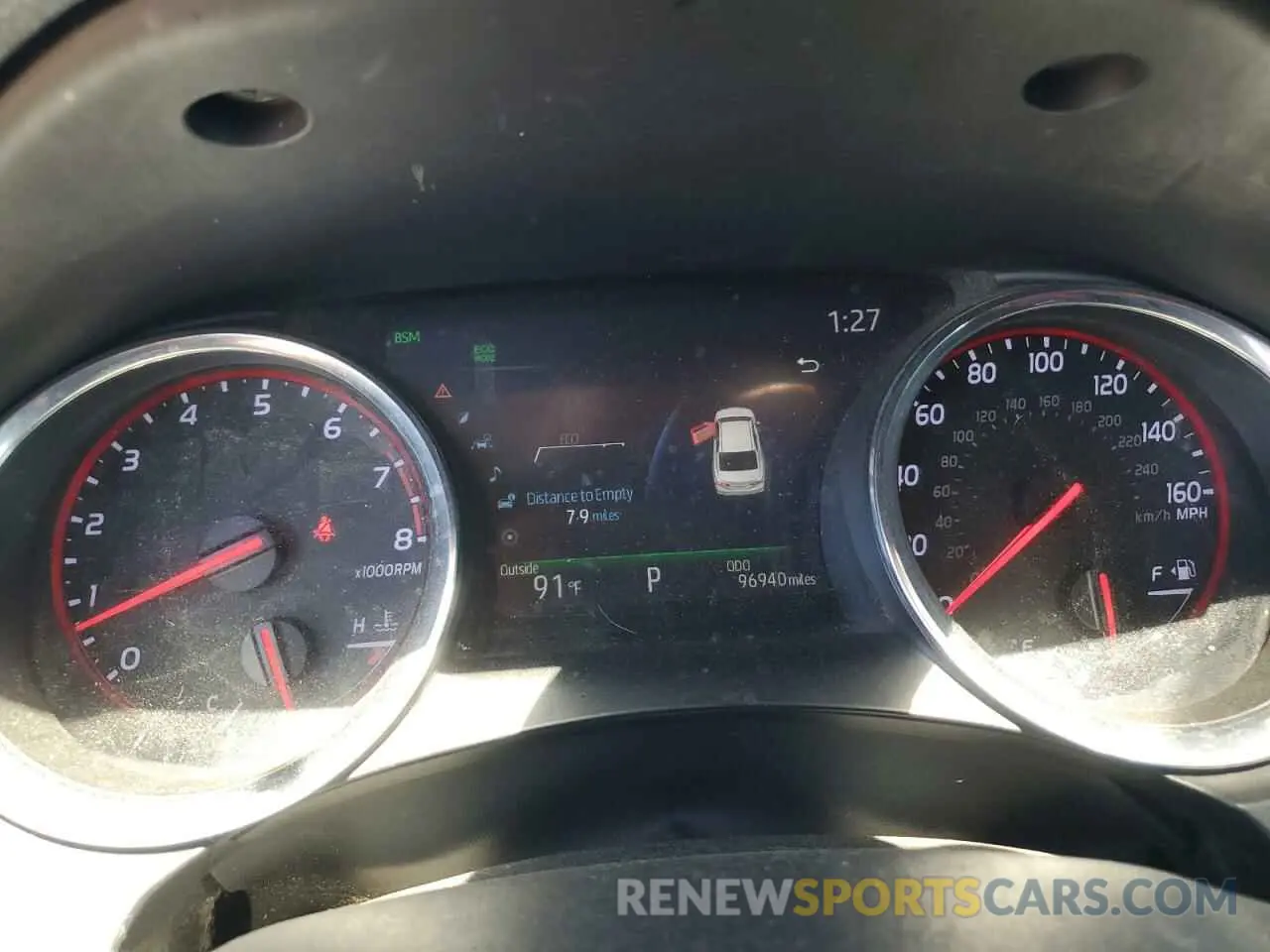 9 Photograph of a damaged car 4T1B61HK8KU739904 TOYOTA CAMRY 2019