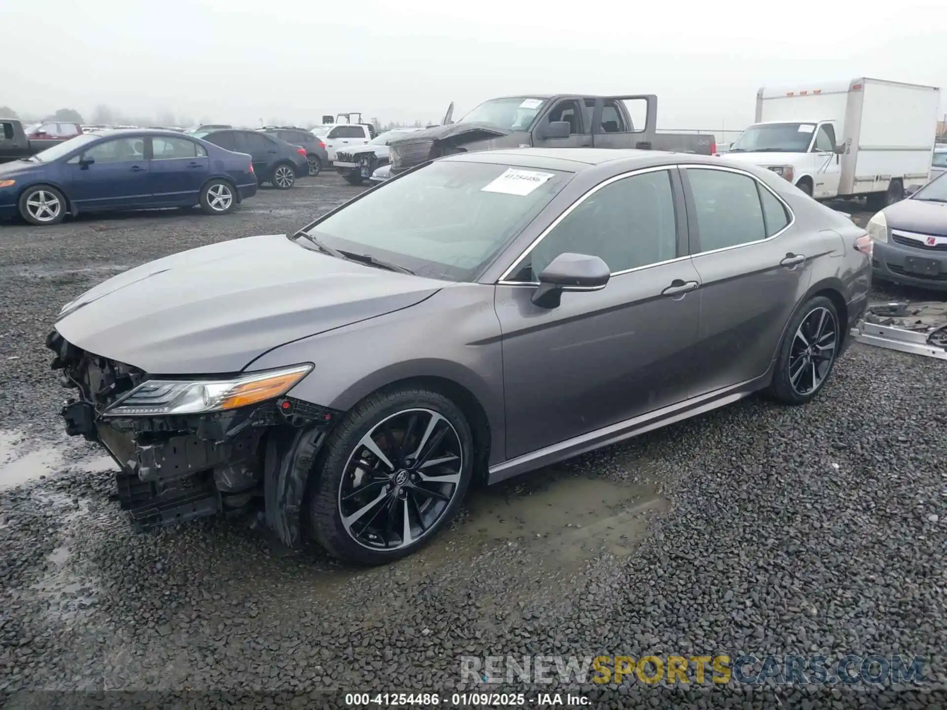 2 Photograph of a damaged car 4T1B61HK8KU748070 TOYOTA CAMRY 2019