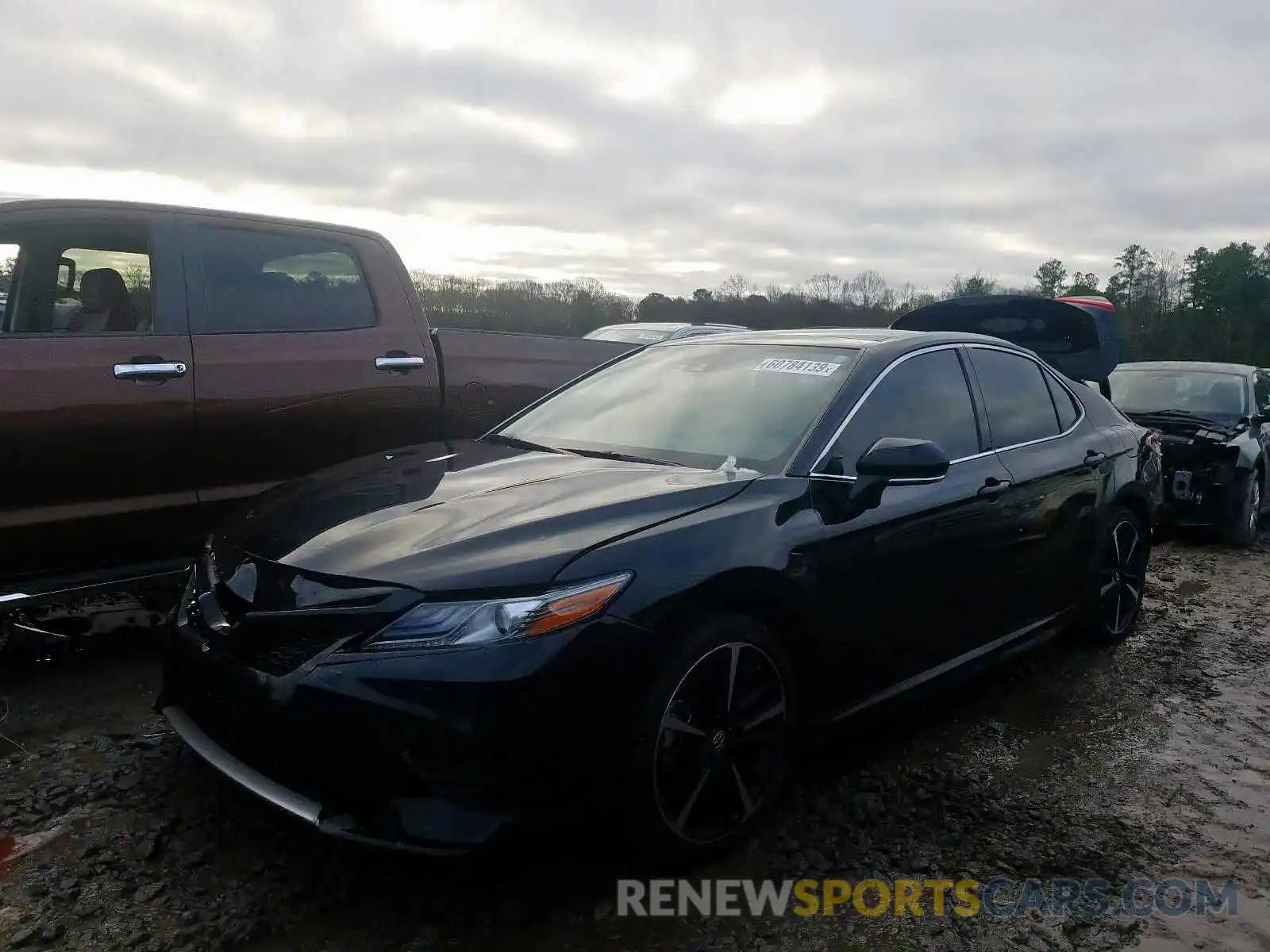 2 Photograph of a damaged car 4T1B61HK8KU769730 TOYOTA CAMRY 2019