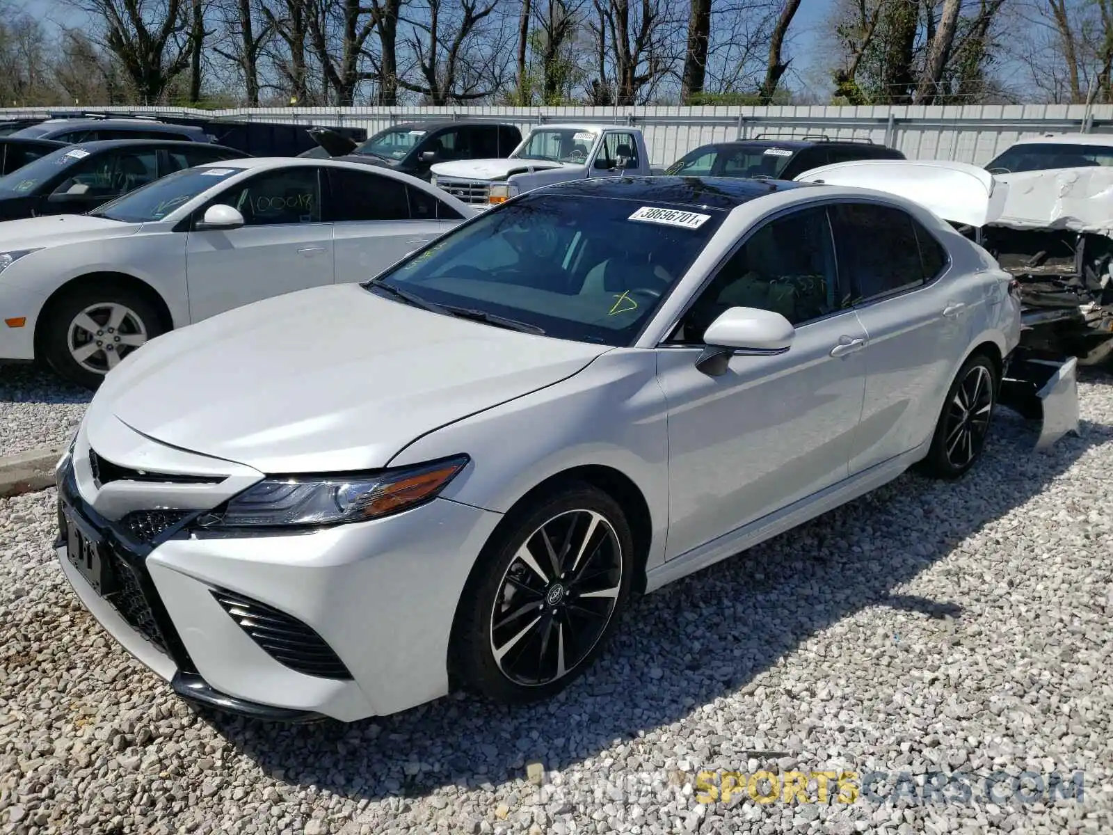 2 Photograph of a damaged car 4T1B61HK8KU772532 TOYOTA CAMRY 2019